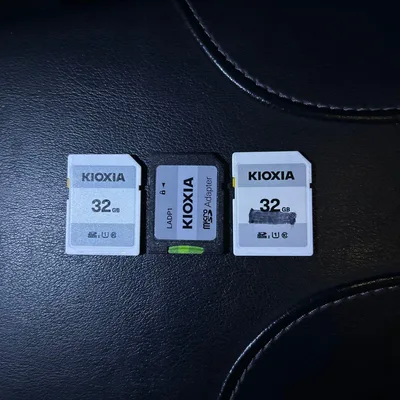 KIOXIA microSDカード 32GB 3個セット
