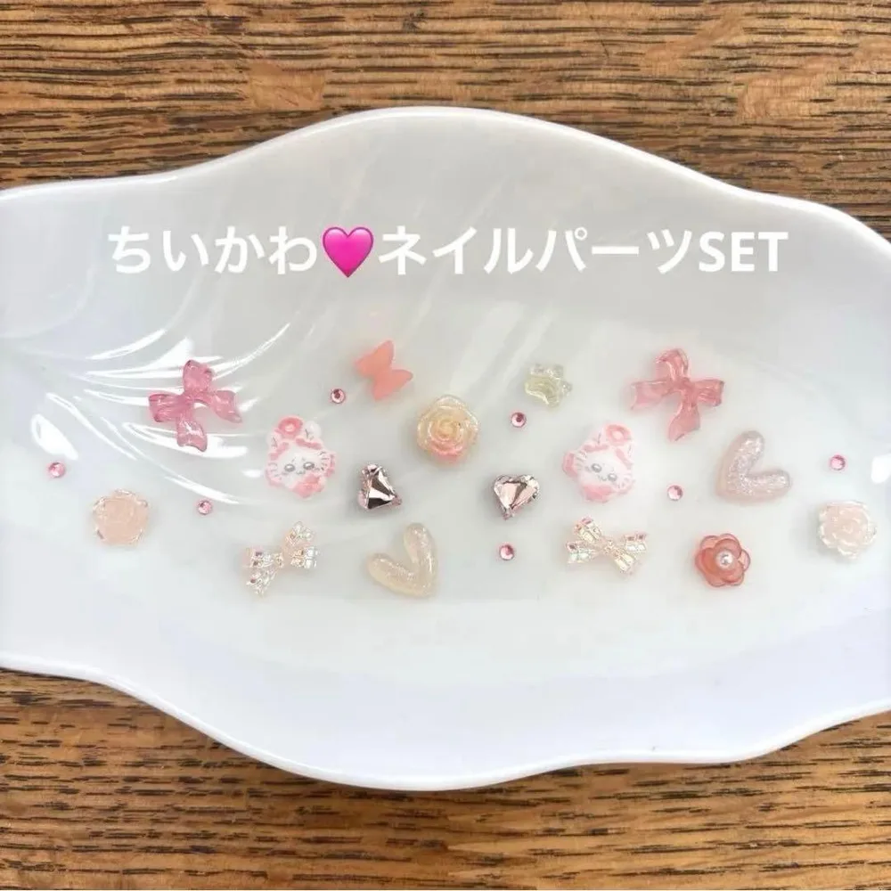 ネイルパーツ限定SET☆ちいかわ モモンガ