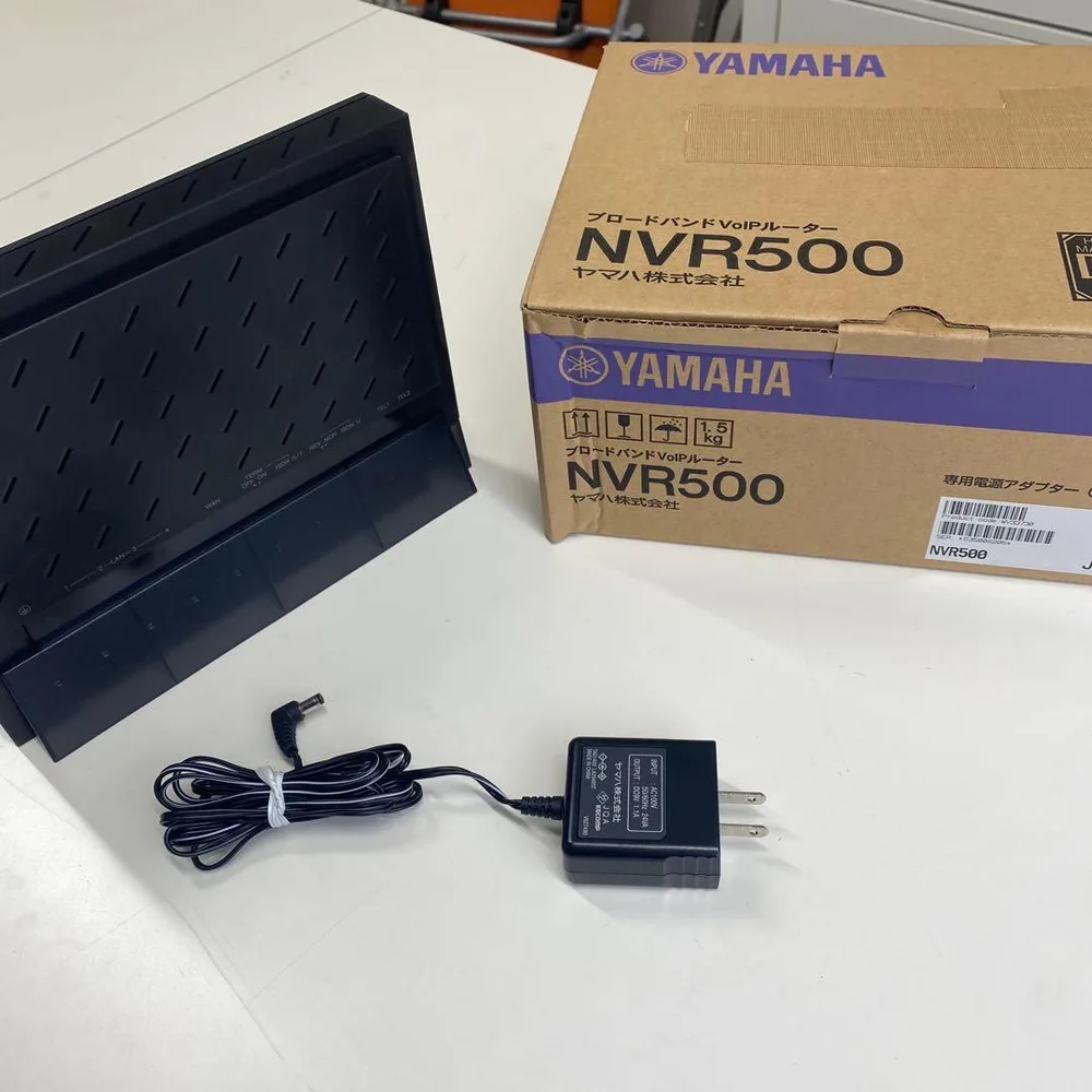 YAMAHA NVR500 ブロードバンドVoIPルーター 本体 箱あり
