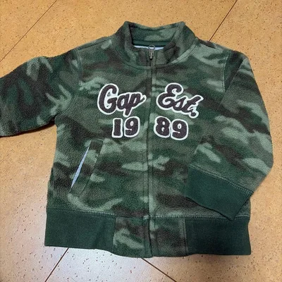 Gap Kids フリースジャケット カモフラ 迷彩