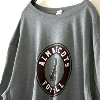 オーガスタ ALMA SCOTS フットボール Tシャツ 2XL グレー 古着