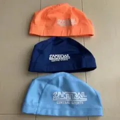 セントラルスポーツ 水泳帽 スイムキャップLサイズ紺色