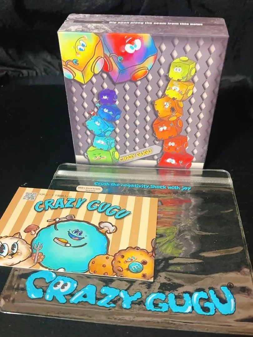 CRAZY GUGU ブロック ストレスキューブ 新品 未開封