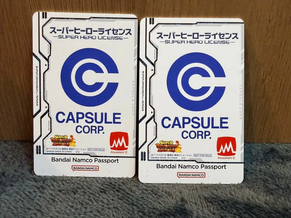 ドラゴンボールヒーローズ スーパーヒーローライセンス カプセルコーポレーション②