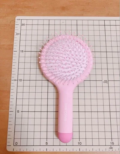 ヘアブラシ ピンク