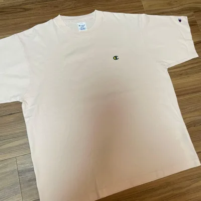 Champion Tシャツ LARGE ピンク