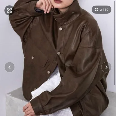 【最終値下げ】ZOZOTOWN 3WAYレザージャケット、ブルゾン ブラウン