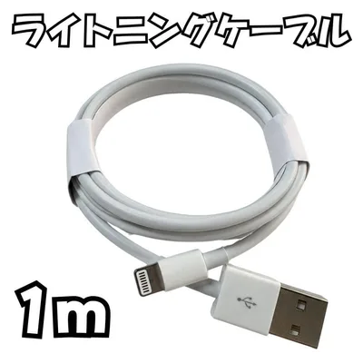ライトニングケーブル iPhone USB 充電器 1m 1本 充電ケーブル