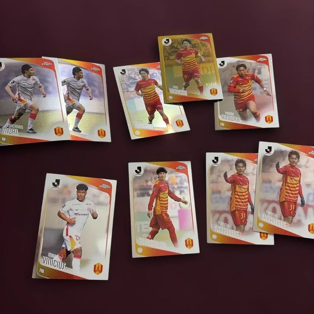 名古屋グランパス Topps Chrome トレーディングカード 8枚セット