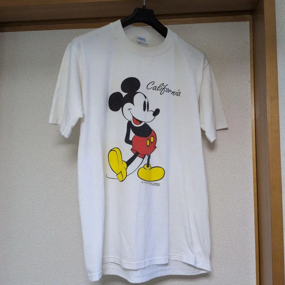 メンズ ディズニー Tシャツ アメリカ製