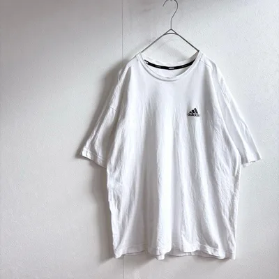 アディダス Tシャツ ワンポイント ロゴ オーバーサイズ ゆったり ユニセックス