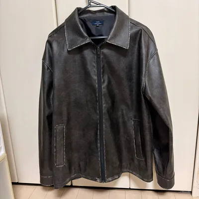 ま*も様 レザージャケット ブラック シングルライダース