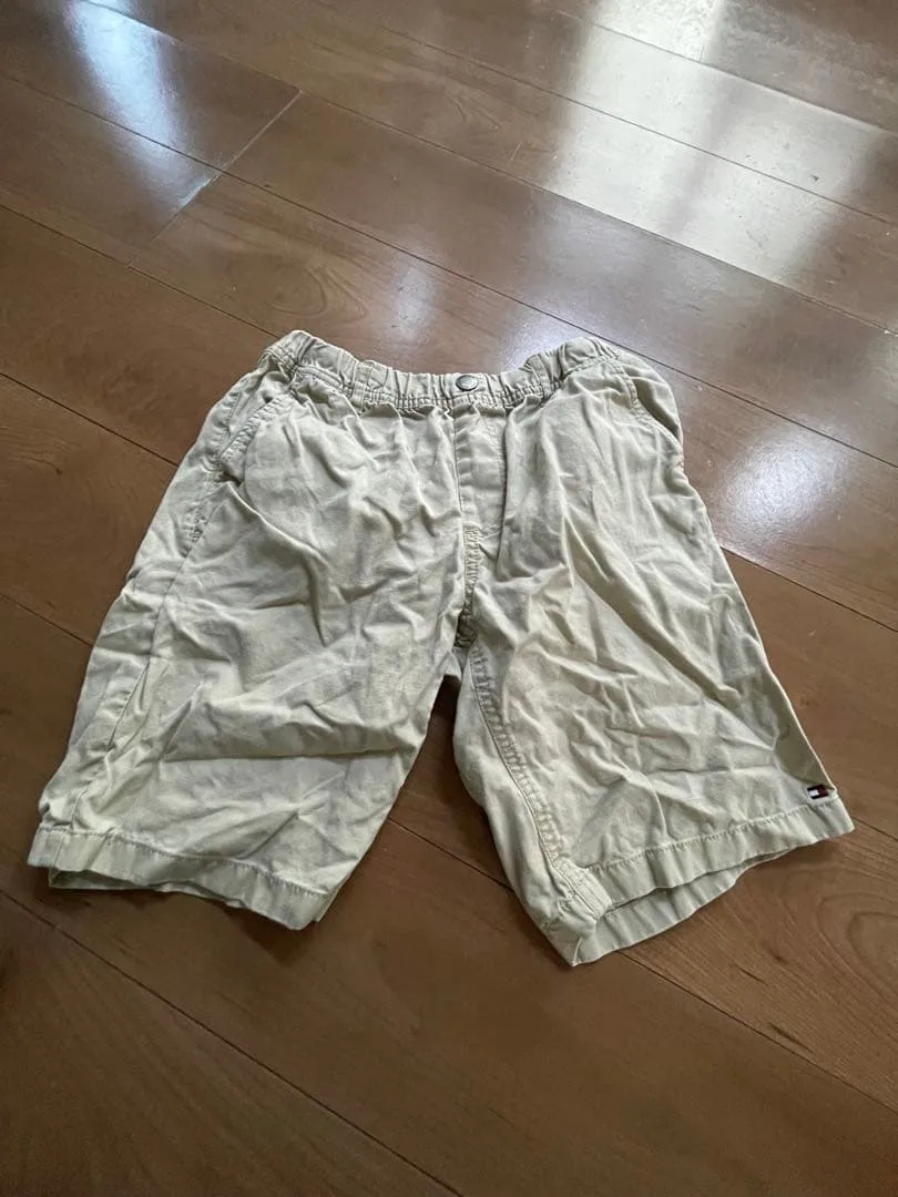 TOMMY HILFIGER キッズ ハーフパンツ ベージュ150160