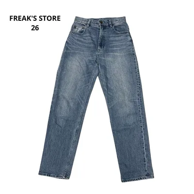 Freaks Store กางเกงยีนส์เดนิมลำลองตรง 26