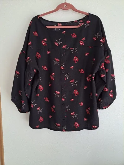 【新品】THE SHOP TK バルーンスリーブ ブラウス