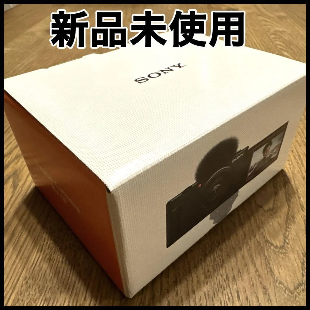 【新品未使用】 SONY VLOGCAM ZV-1F ブラック デジタルカメラ