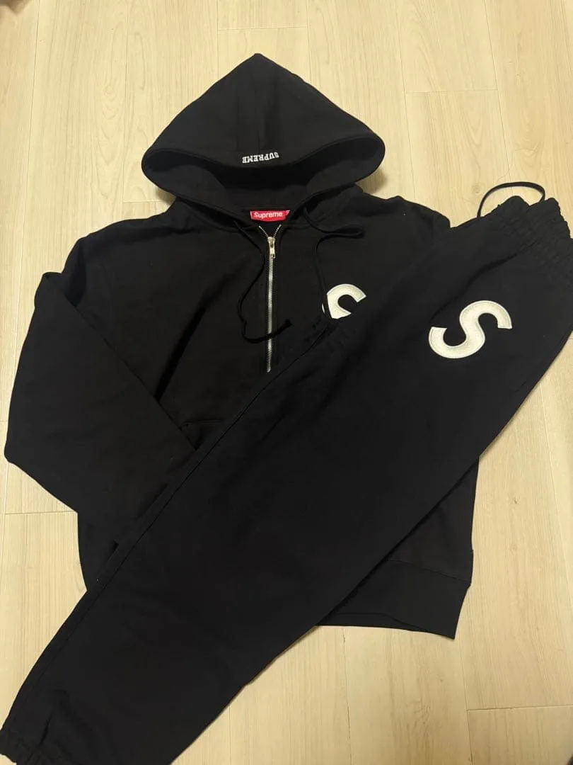 Supreme S Logo Zip Up Hooded FW24 S