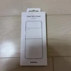 Galaxy Z Flip4 Clear Slim Cover 純正