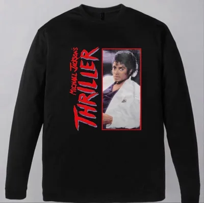 新品未使用マイケルジャクソン スリラーロンT 長袖Tシャツあいみょん着用デザイン