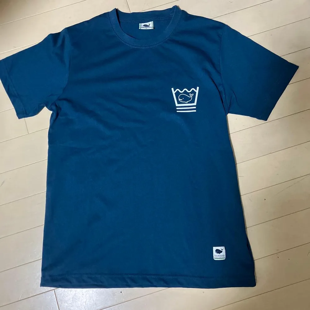 Fat Animals プリント Tシャツ ブルー