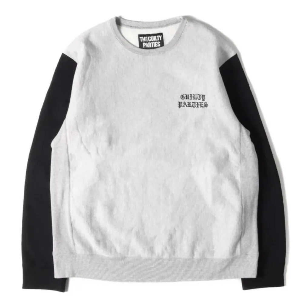 ワコマリア TWO TONE HEAVY SWEAT SHIRT