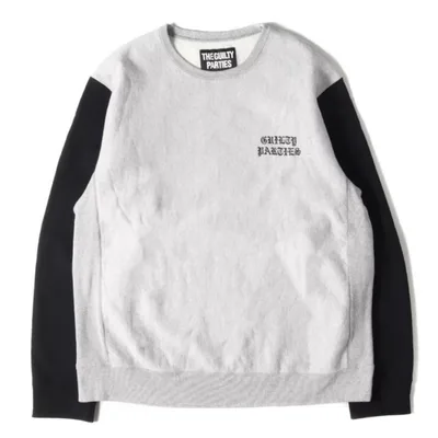 ワコマリア TWO TONE HEAVY SWEAT SHIRT