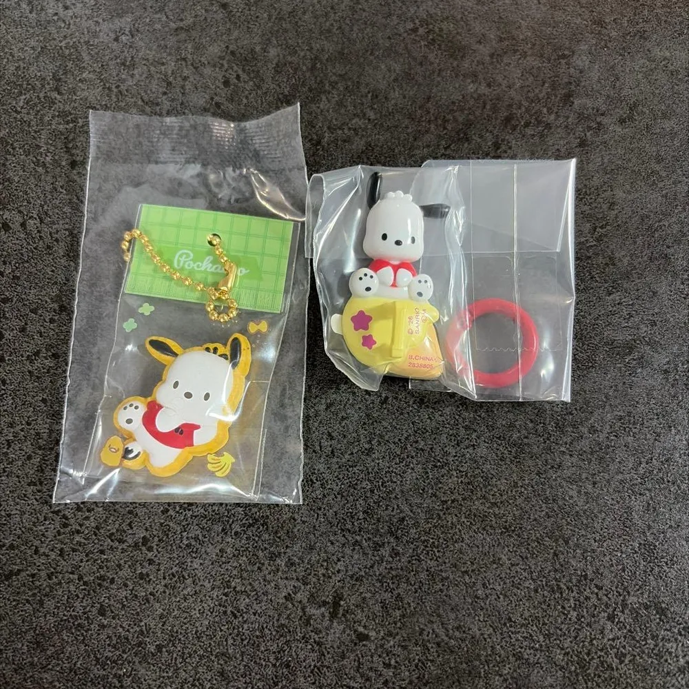 サンリオ ポチャッコ キーリングハンガー 手作りおやつチャーム