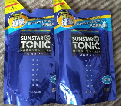 SUNSTAR TONIC リンスインシャンプー 詰替用 30ml増量×2