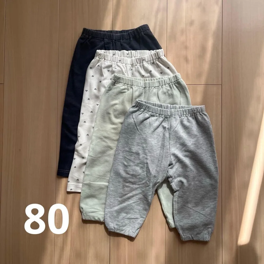 UNIQLO ベビーレギンス リラックスフィット 4点セット まとめ売り