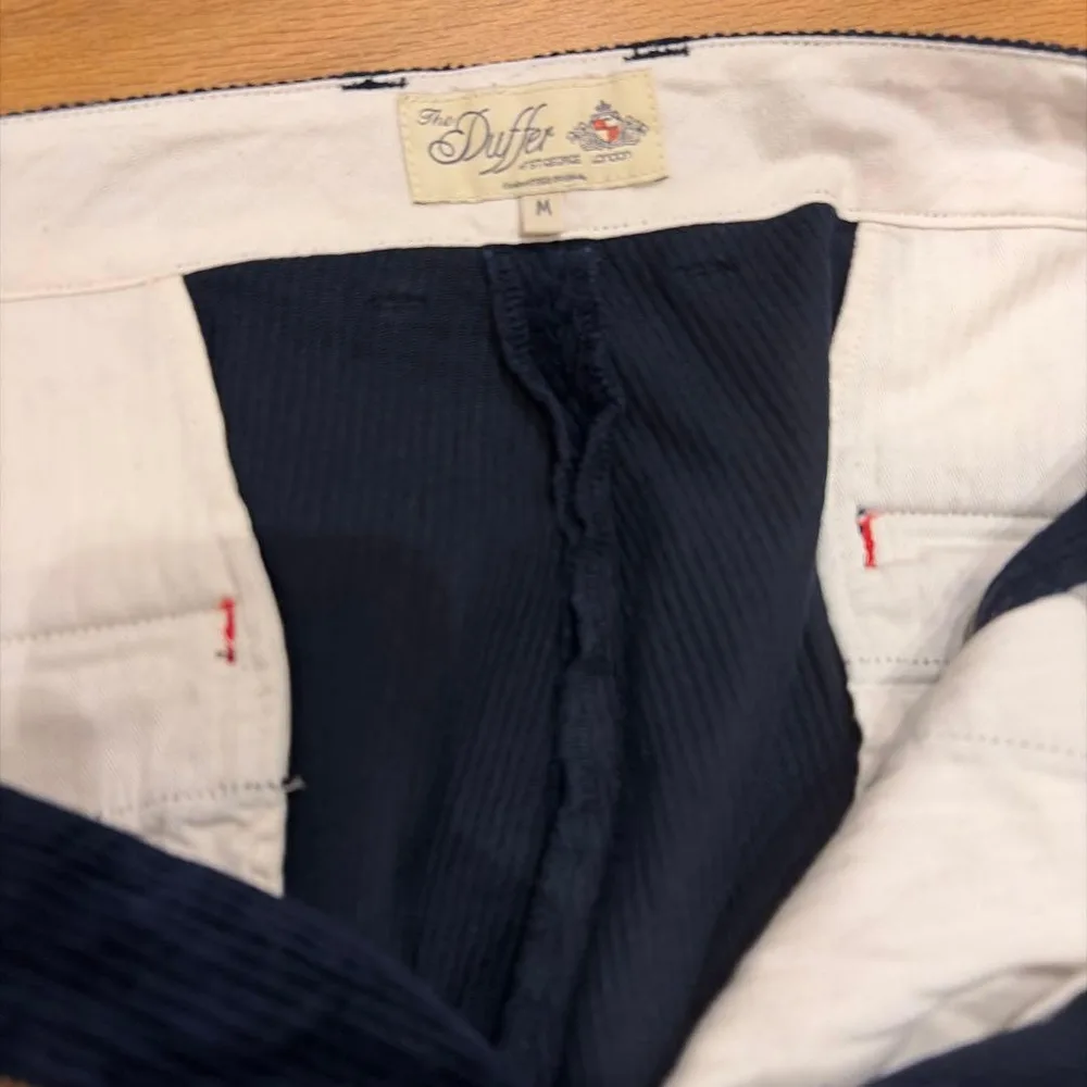 The Duffer コーデュロイパンツ ネイビー Mサイズ定価1万2000円