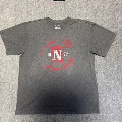 NIKE Tシャツ ナイキ ロゴT 古着 グレー ストリート ヴィンテージ風