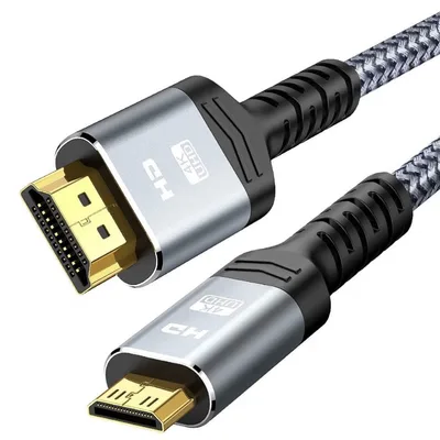 【未使用】HDMI 変換 ケーブル 4K(60Hz) 1.8m ミニ HDMI