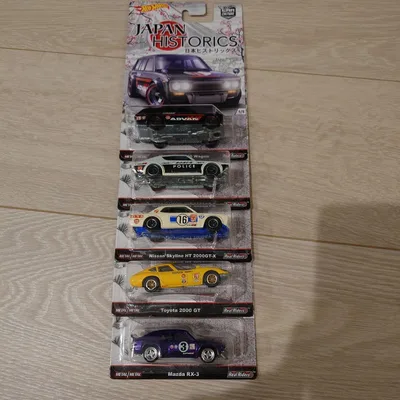 Hot Wheels JAPAN HISTORICS 5台セット