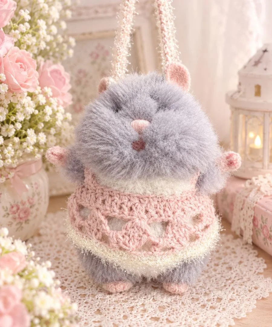 ハンドメイド はむにぎり ワンピース&ストラップ ハーネス 服