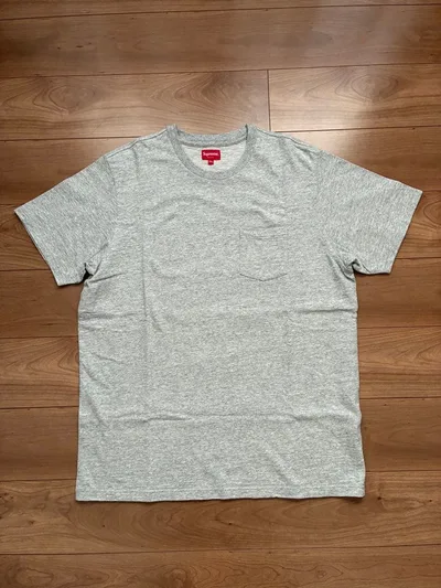 Supreme ポケットTシャツ グレー XXL