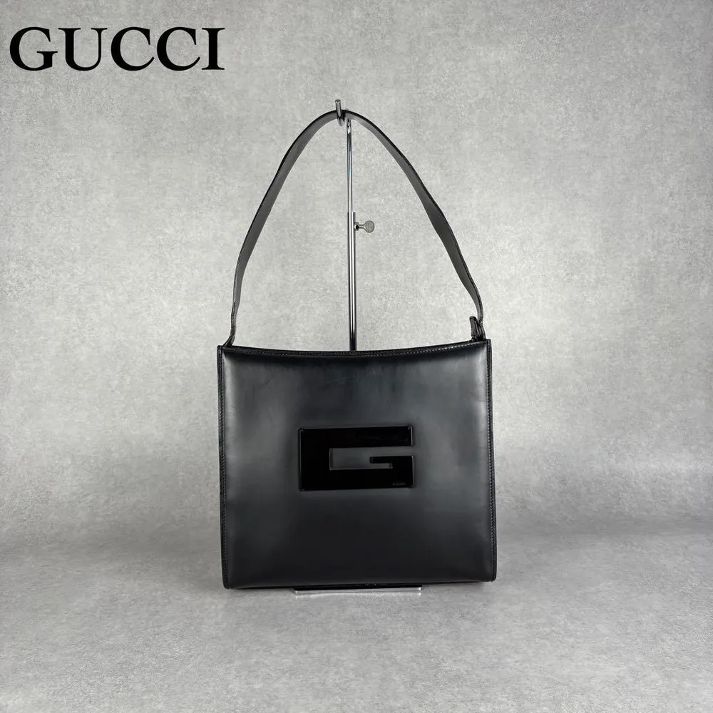 GUCCI グッチ レザー ワンショルダー トートバッグ ハンドバッグ