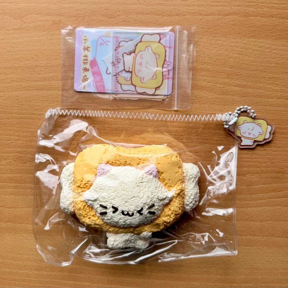 nuomi studio ノーミー スクイーズ ヤギ マスコット キーホルダー