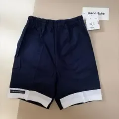 marie claire キッズ ハーフパンツ 90cm ネイビー
