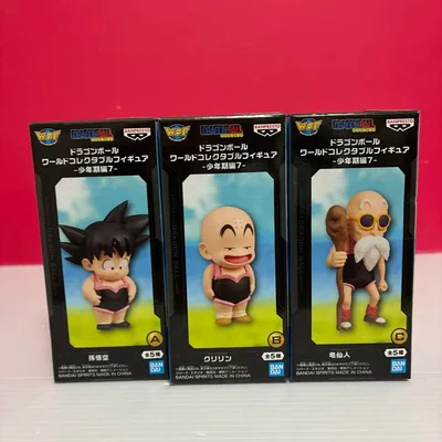 ドラゴンボール ワールドコレクタブルフィギュア 少年期7 3種