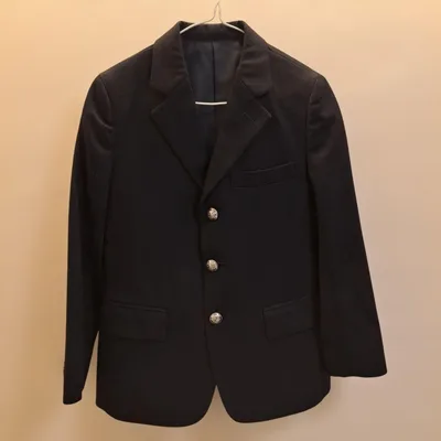 キッズ フォーマル ジャケット ネイビー 3つボタン、子供服Dressage