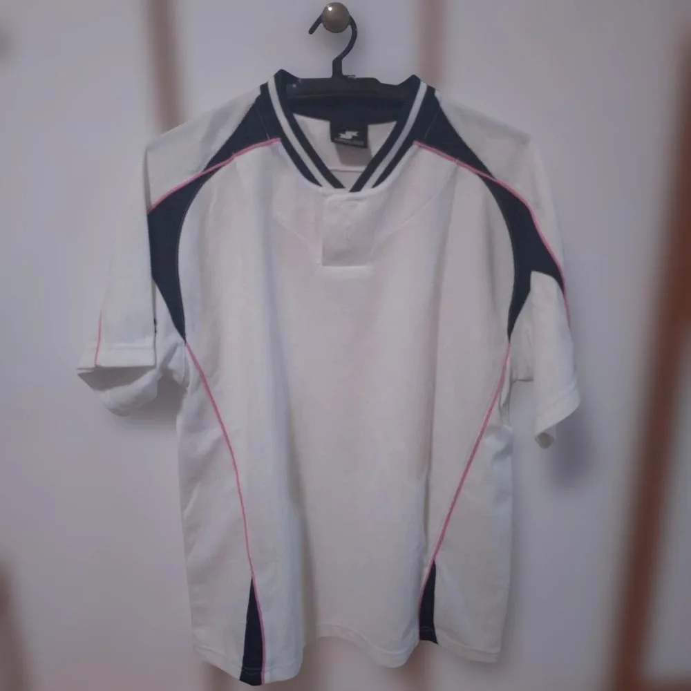 Baseball uniform shirt white L size