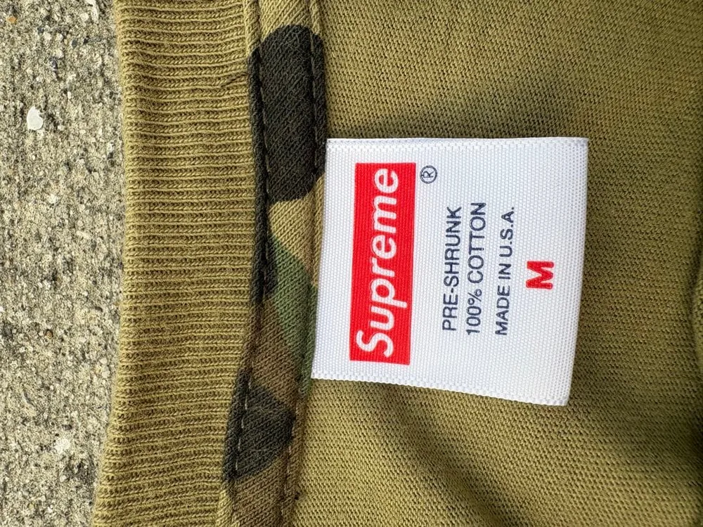 Supreme カモフラージュ Tシャツ Mサイズ