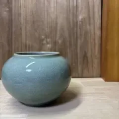 花瓶 陶器 青磁