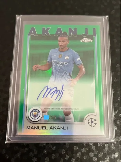 Topps Chrome アカンジ 直筆サイン 99枚限定