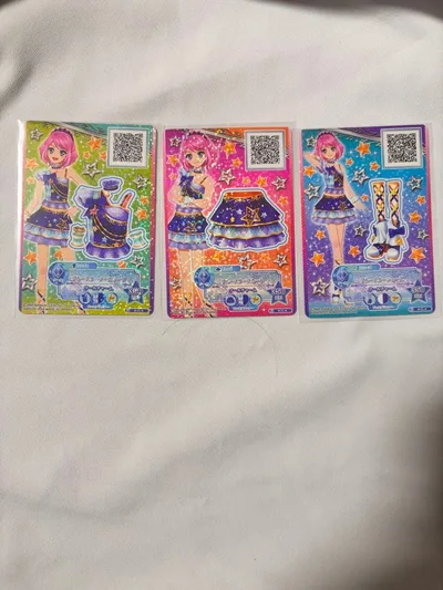 アイカツ ブルースターコーデ 3枚セット