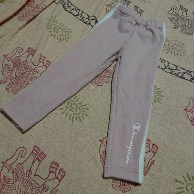 Champion キッズ ロングパンツ 100cm ピンク