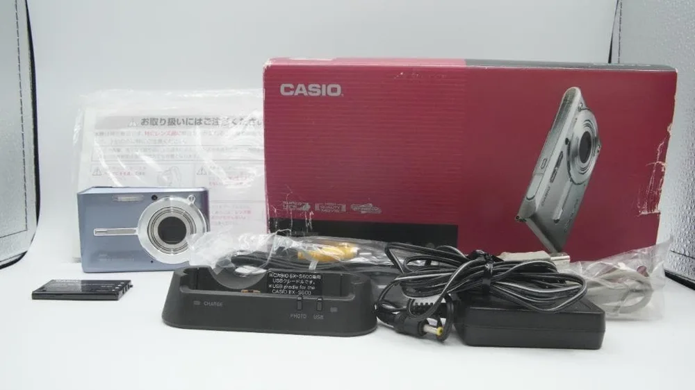 【K2244】 CASIO EXILIM EXーS600 カシオ エクシリム