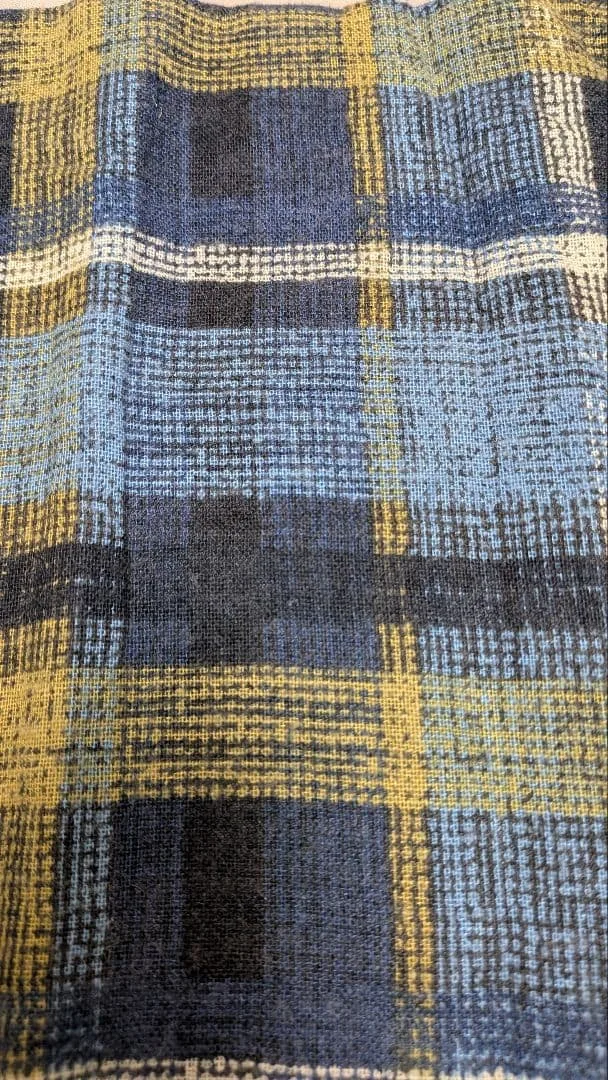 生地 はぎれ チェック柄 ハンドメイド