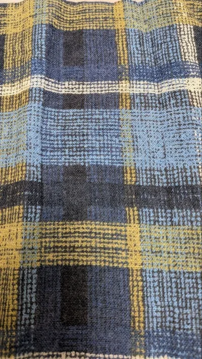 生地 はぎれ チェック柄 ハンドメイド