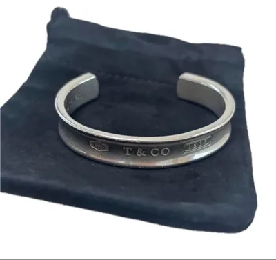 TIFFANY&Co. 1837 ナローカフ バングル シルバー925